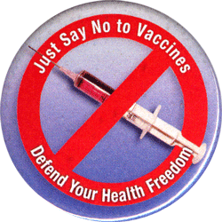 No Vaccines, thanks, I have an immune&nbsp;system